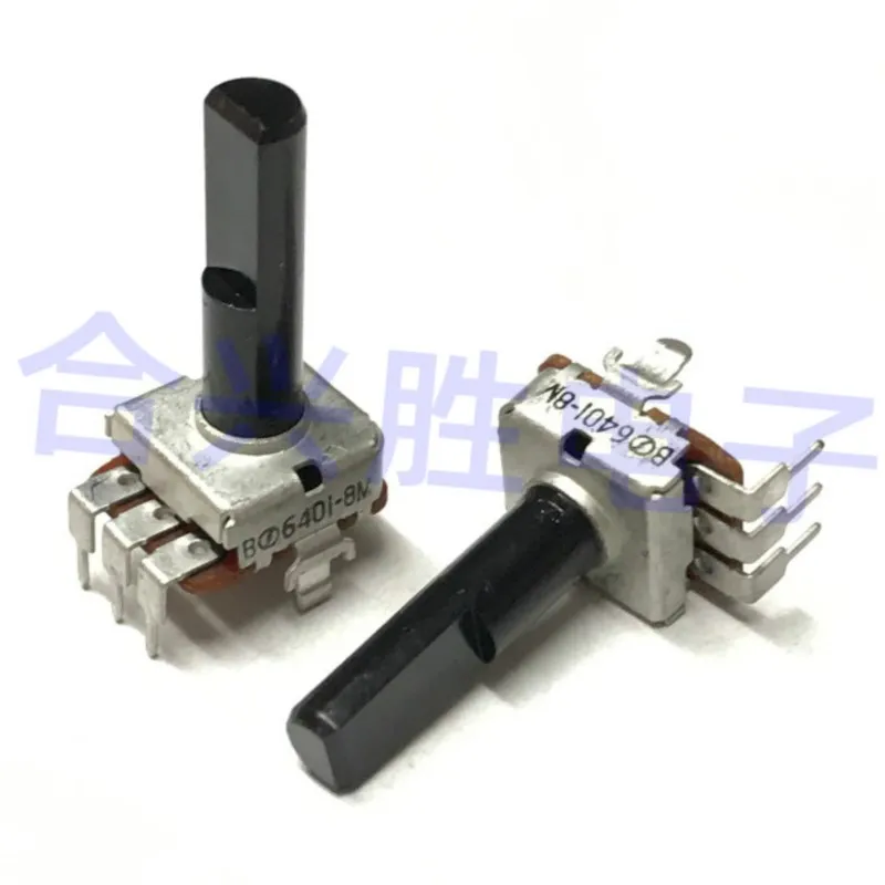 1 Piece 12 Type Vertical Rotary Potentiometer Single A100K Audio Amplifier Speaker Volume Potentiometer 3Pin