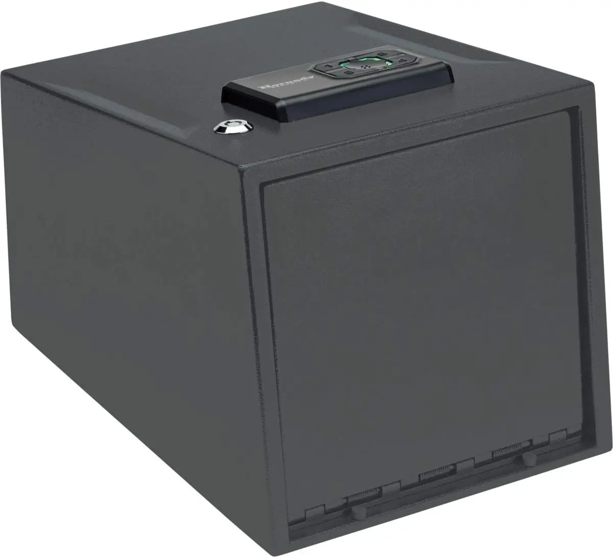 2 Handgun Vault Safe with Keypad Entry – Secure Your Firearms and Valuables – 4-6 Keypad Entry, Interior Light and Backup Keys –