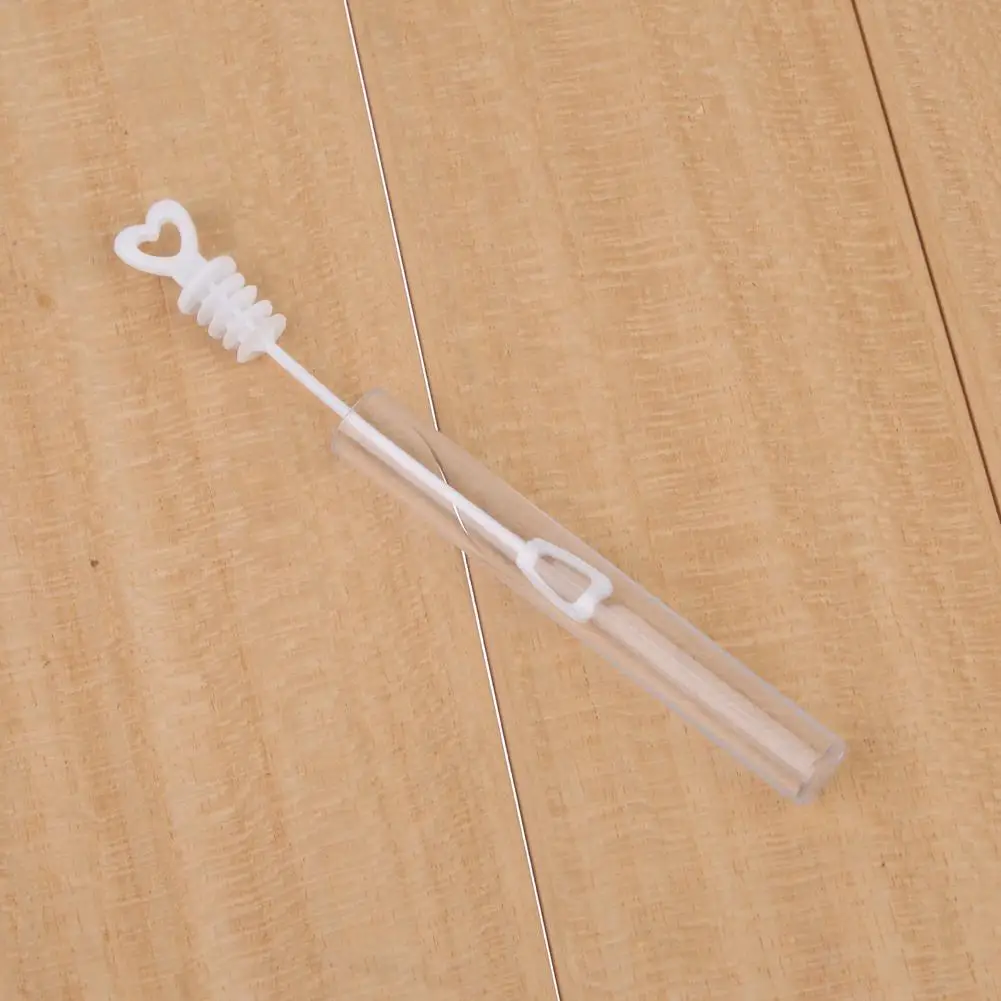 

100pcs Empty Bubble Soap Maker Bottle Creative Design Bubble Wands Toys Party Essentials Soap Bubbles Machine for Anniversaries