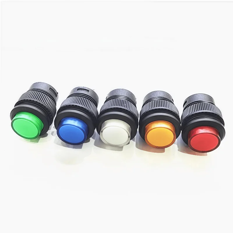 

R16-503A/AD/B/BD No light/With light Self-locking/Self-resetting Power supply Push button Switch