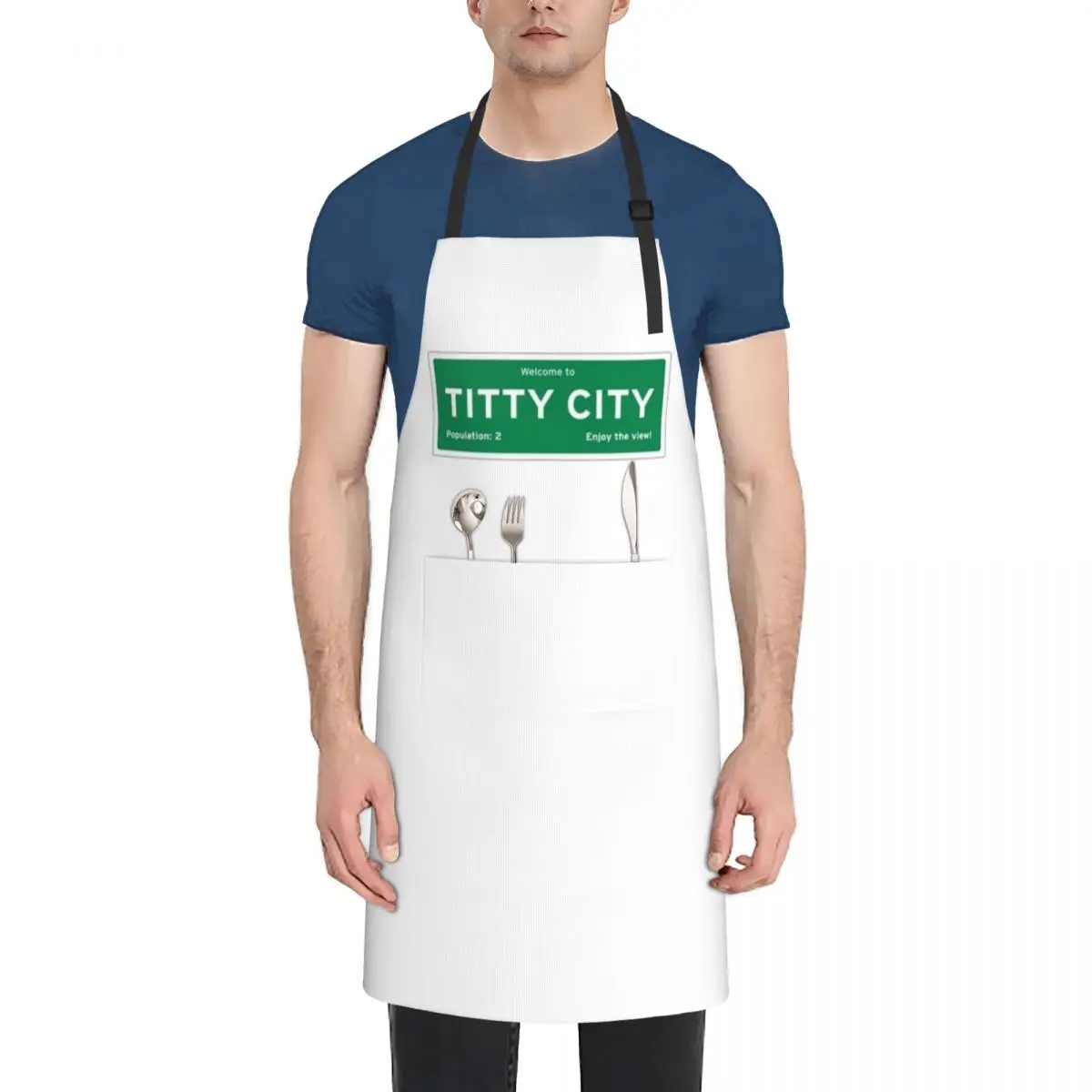 

Welcome to Titty City Apron For Women Waterproof Kitchen For Women Apron