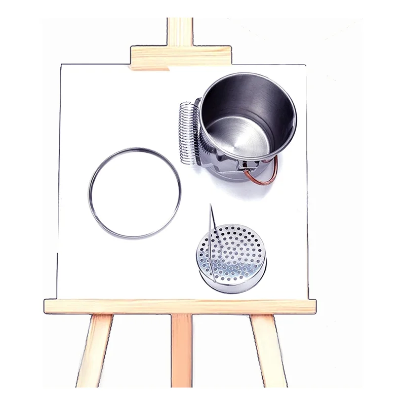【Rushed】Paint Brush Washer,Stainless Steel Paint Brush Holder With Large Capacity Wash Tank And Removable Screen