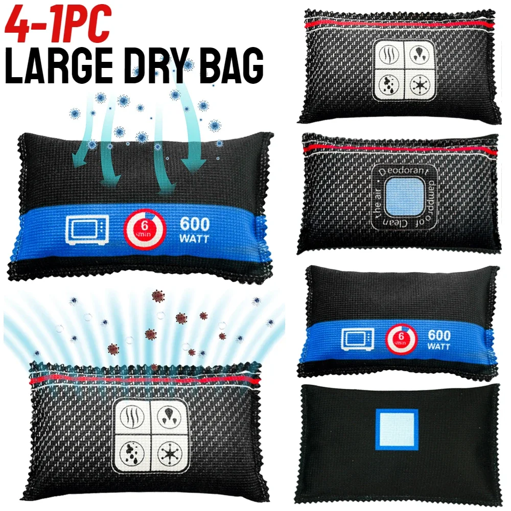 4-1PC Auto Luftentfeuchter Multifunktionale Silica Gel Beutel Feuchtigkeit Absorber Pakete Haushalt Anti Feuchtigkeit Tasche Auto Zubehör