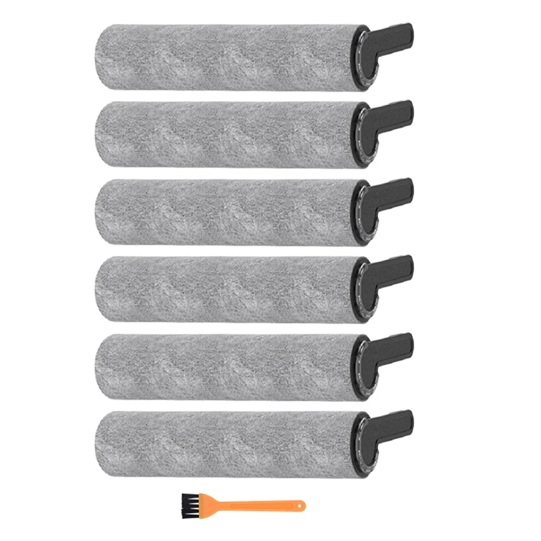 7 Pcs Soft Roller Brush for TINECO IFloor One 3.0 Cordless Wet Dry Floor Washer Handheld Vacuum Cleaner Accessories