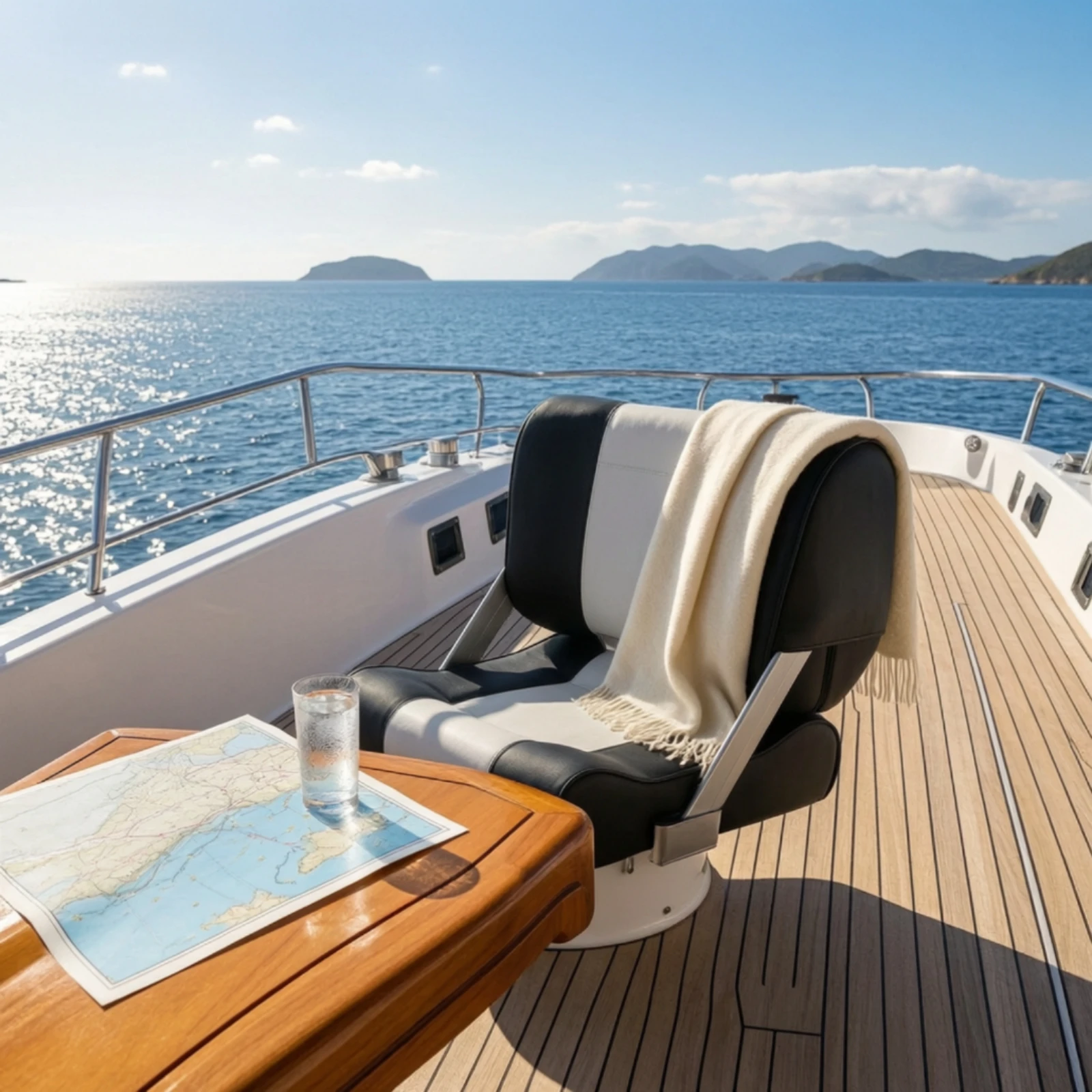 Boat Pilot Chair Contoured Boat Seat with Padded Backrest Pilot Chair Sleek Furniture Comfortable for Anglers