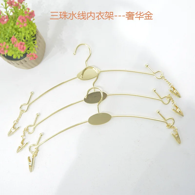 10pcs Clothing Hangers Anti slip Metal Hangers wardrobe Space Saving Hanger Wardrobe Clothing Storage Dress Drying Rack Dropship