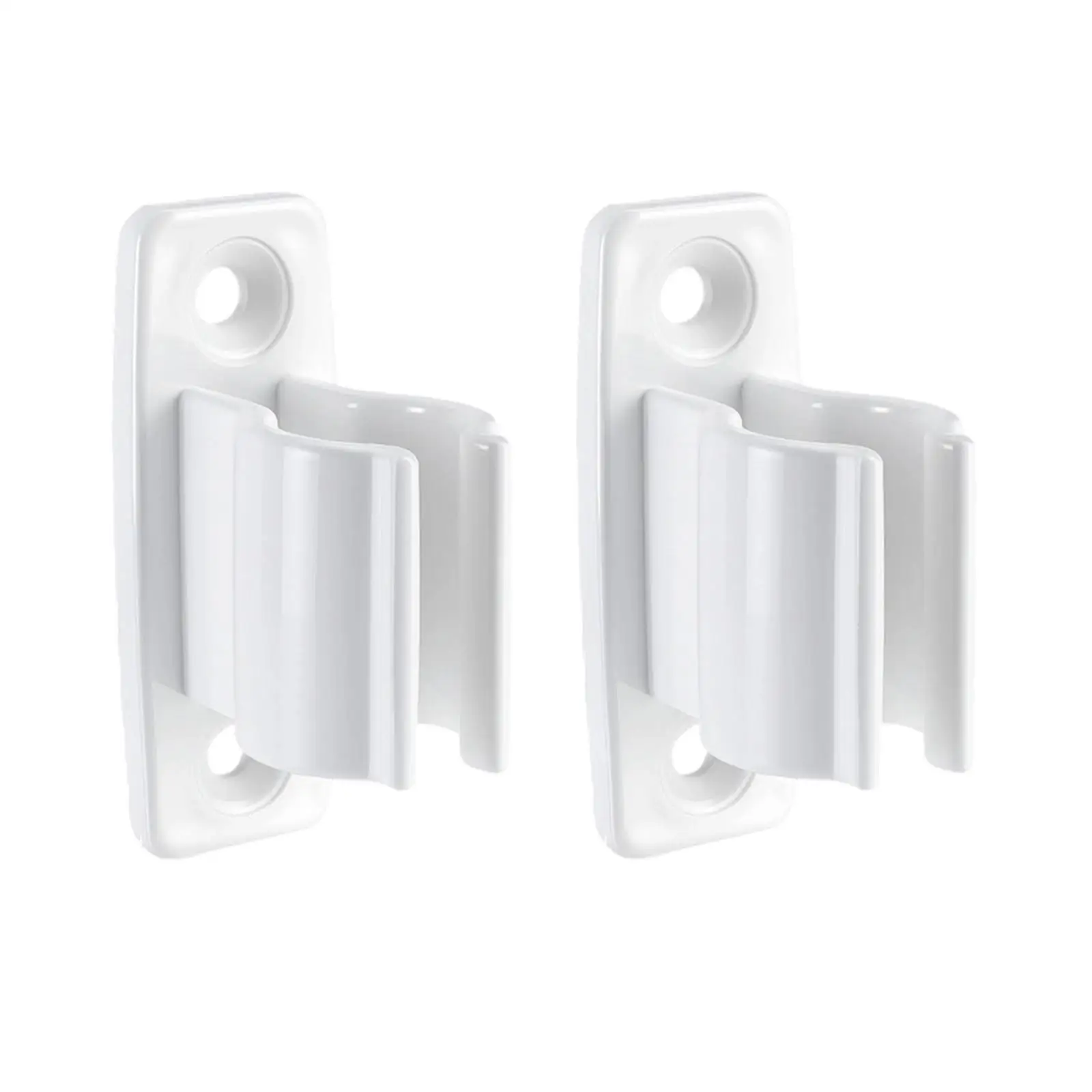 

2x RV Awning Crank Handle Brackets Clips Clamps Compact Accessory Replace