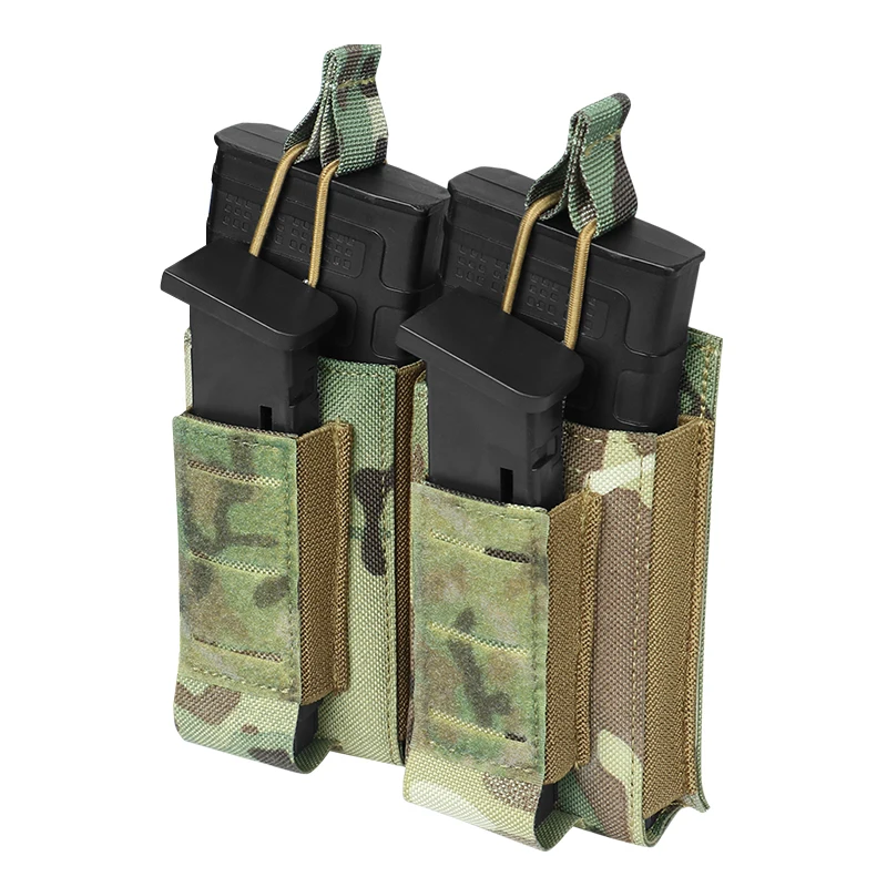 Artex Tactical Magazine Pouch Mag Carrier Double Open Top 5.56&Pistol MOLLE Magazine Pouch