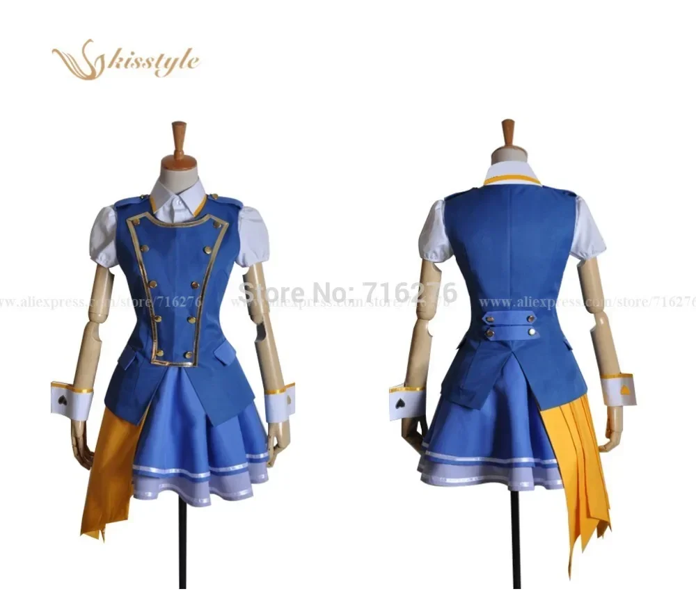 

Kisstyle Fashion Anime AKB0048 the second season Yuka Ichijo Uniform Cosplay Costume Custom-Made