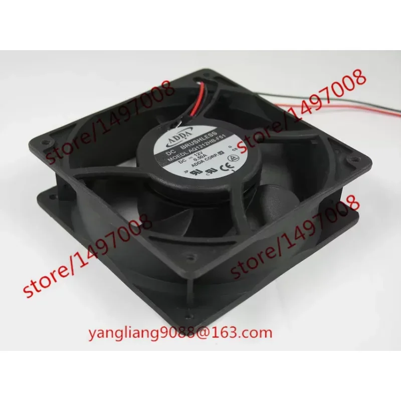 

ADDA AQ1212HB-F51 DC 12V 0.50A 120x120x38mm Server Cooling Fan