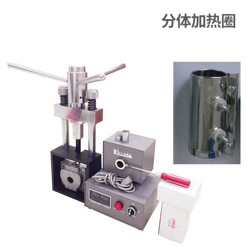 Dental technician split-type denture machine, invisible denture injection molding hot press glue  dent