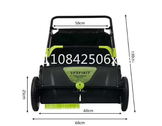 Manual leaf collection multi-functional leaf and grass collector, hand-push sweeping vehicle, lawn cleaning machine
