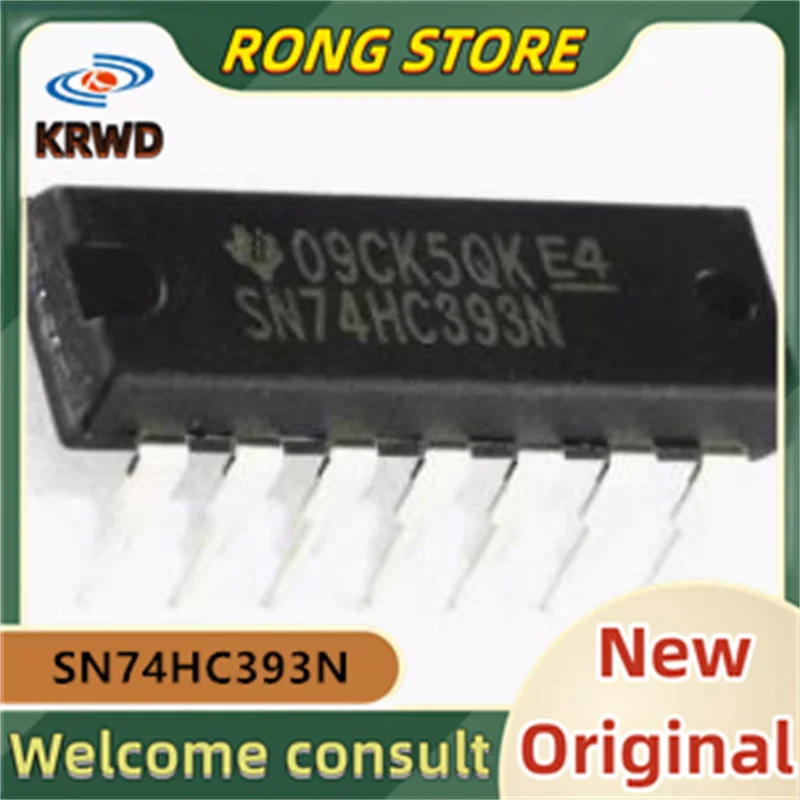 30pcs New Original SN74HC393N 74HC393N DIP-14