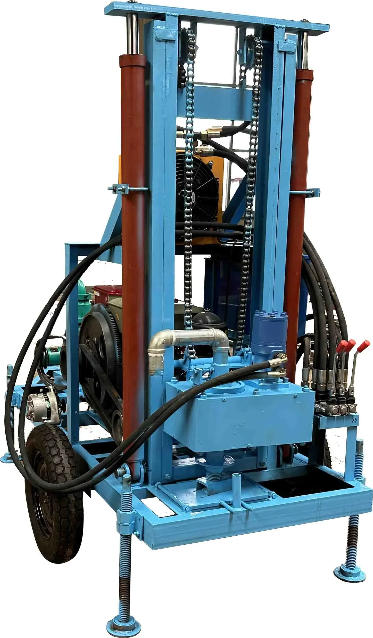 36hp tractor water well bore hole drilling machine rigs 150m price for sale in south africa