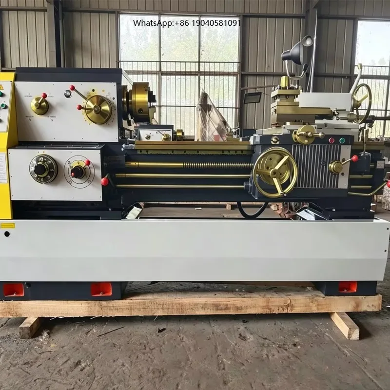 Used Shenyang CW62125B Horizontal Lathe 1250mm Swing 5000mm Second Hand Screw Embossing Metal Turning Discount