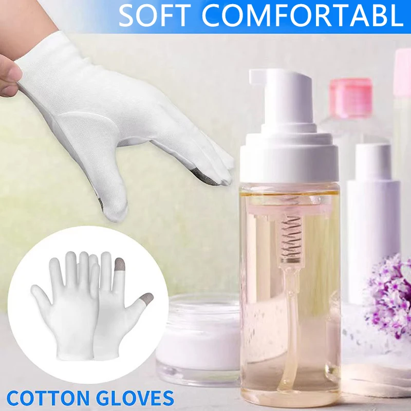 1 pair Touch Screen Moisturizing Gloves Moisturizing Socks Hand Exfoliating Cracked Dead Skin Remover Foot Care Tools