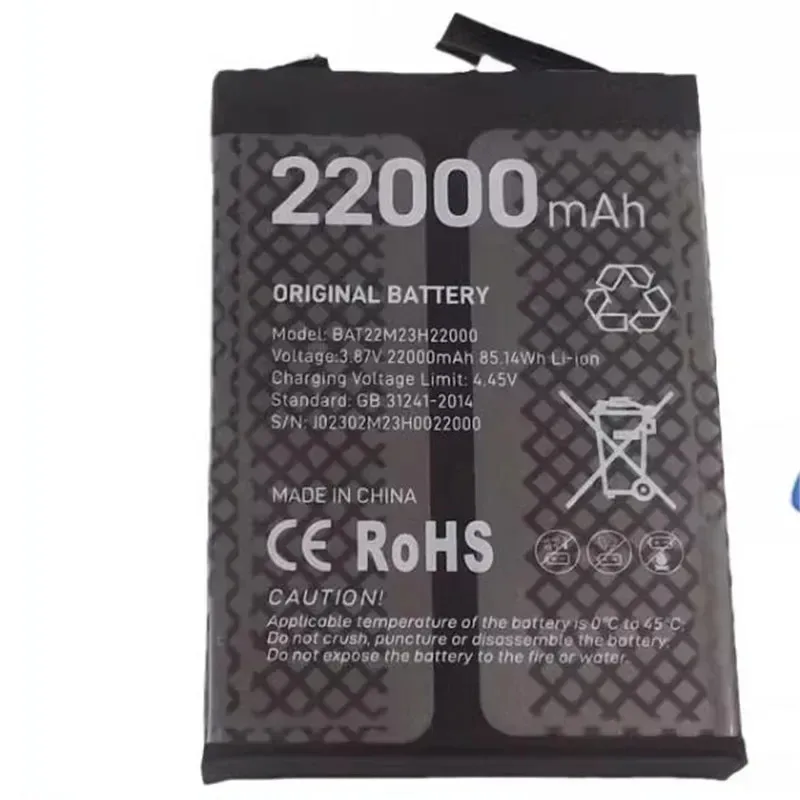 

For DOOGEE S100 / S100 Pro Battery Long Standby Time
