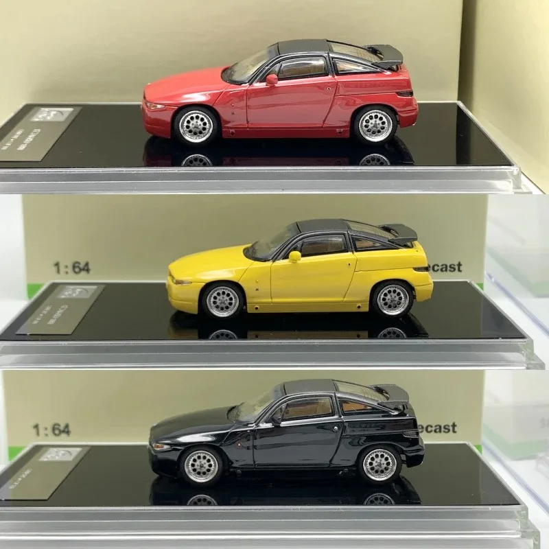 

Diecast 1:64 Scale ROMEO SZ ZAGATO 1989 Alloy Car Model Toys Gifts Collection Adult Souvenir Decoration Static Display