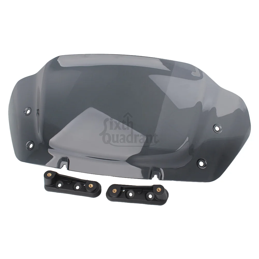 For Harley Street Glide FLHX/I Models 2024 -Later Motorcycle Accessory ABS Plastic Smoke Front Fairing 10