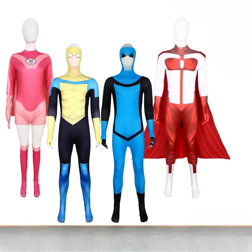 

Хэллоуин Непобедимый Непобедимый молодой человек карнавальный костюм Всемогущий человек сценический костюм