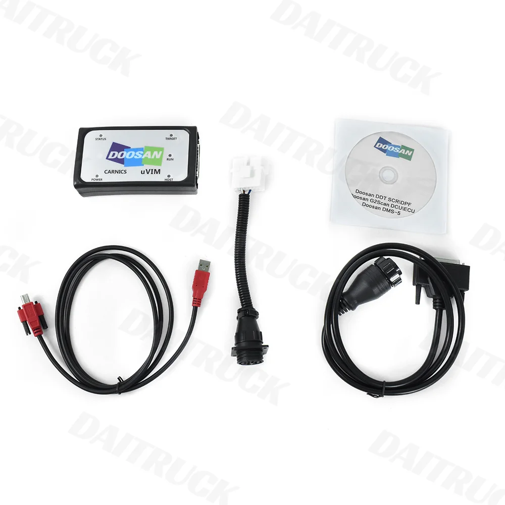 Doosan Forklift Inspection and Diagnostic Tool Doosan Scanner SCR DPF G2 Software Version 1.6.3 2016.09 Doosan DDT CF-53 Laptop