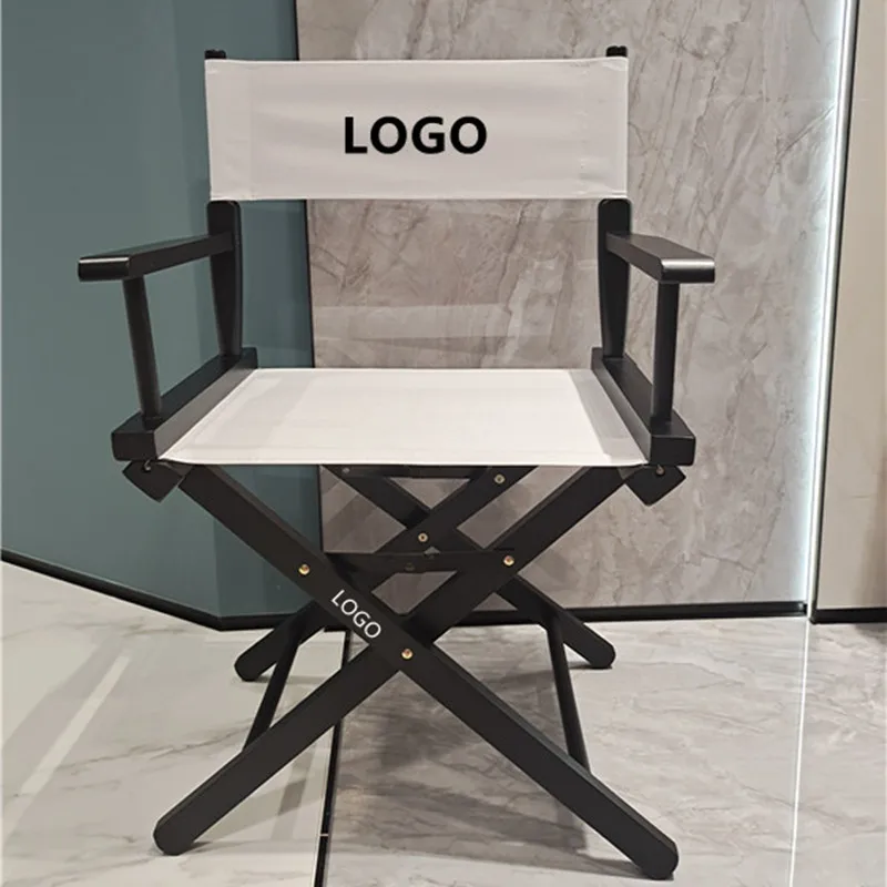 

Internet celebrity photo Xiaoxiang chair Solid wood folding director chair Outdoor canvas backrest Leisure exhibition chair