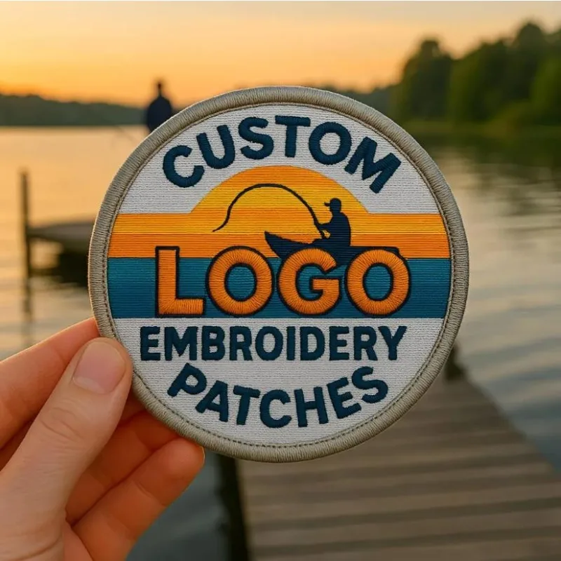 Custom Embroidered Patches for Clothes Personalized Patch Embroidery Name Patch Logo for Clothes Jacket DIY Iron on Patch