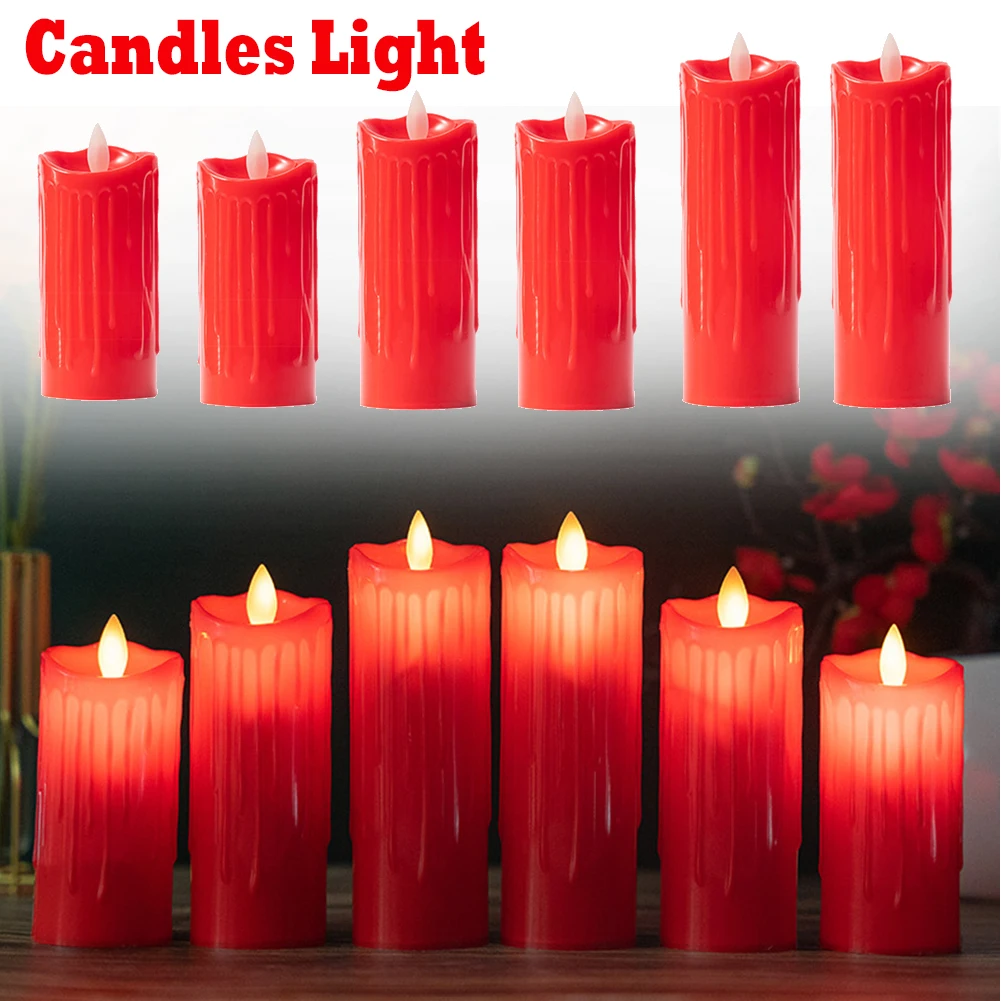 Red Flameless Pillar Candles: The Real-World Solution for Safe, Stable, and Stunning Ambiance