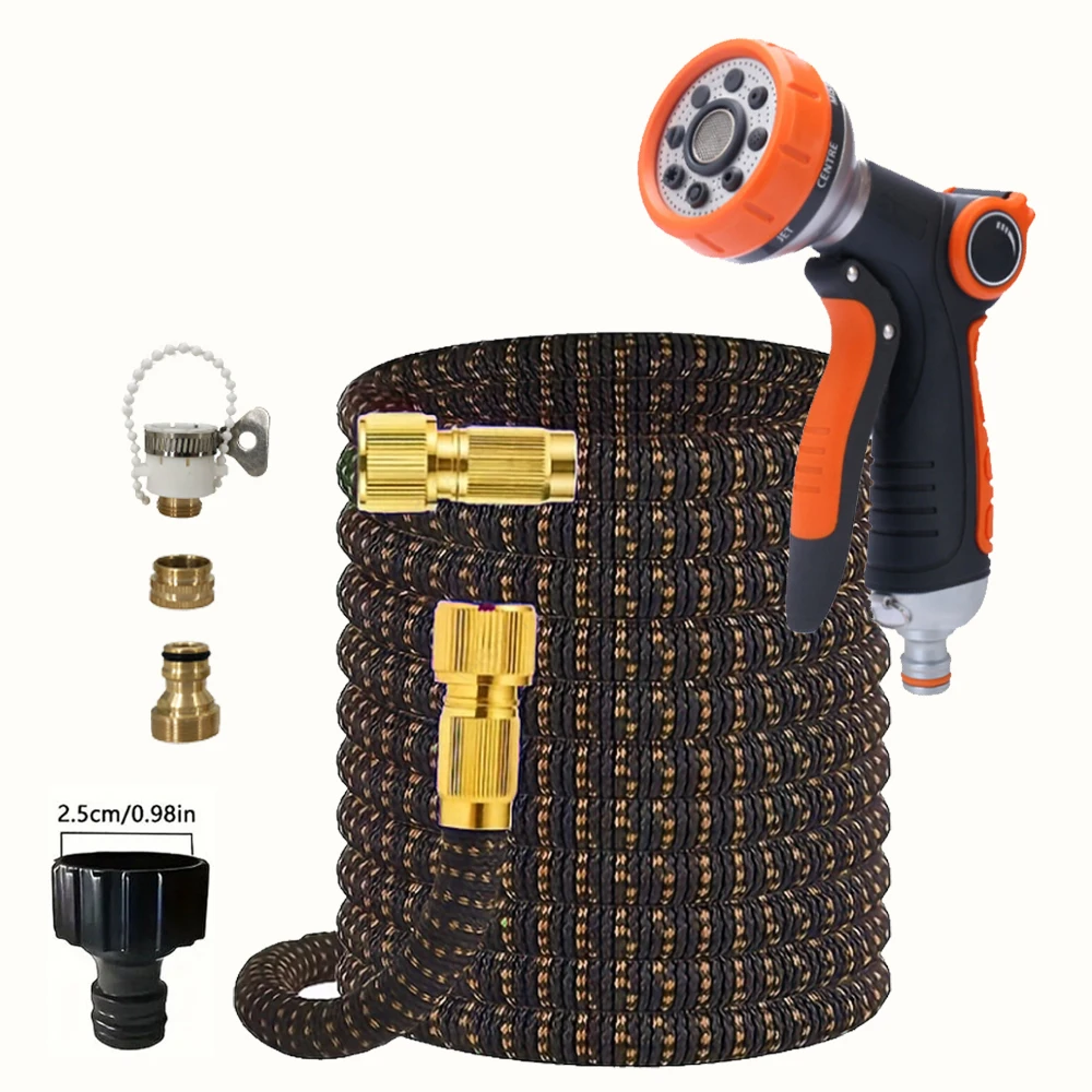 Gartenwasserschlauch, Flexibler Magischer Schlauch, Multifunktionale Verstellbare Wasserpistole, Autowasch-Wasserschlauch, Gartenbewässerungsdüse