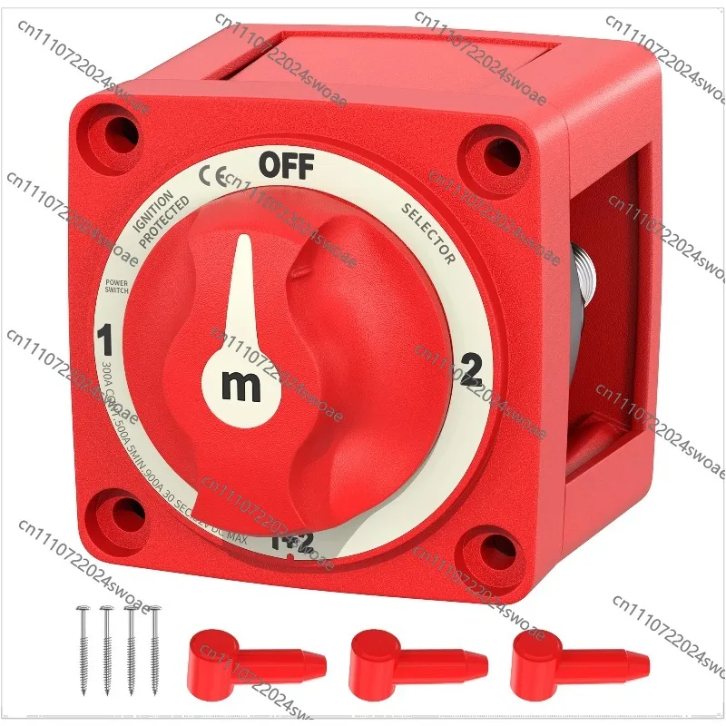 Battery depletion selector switch 48v 300a 1 2power-off switch, quick disconnect battery terminal kit, suitable