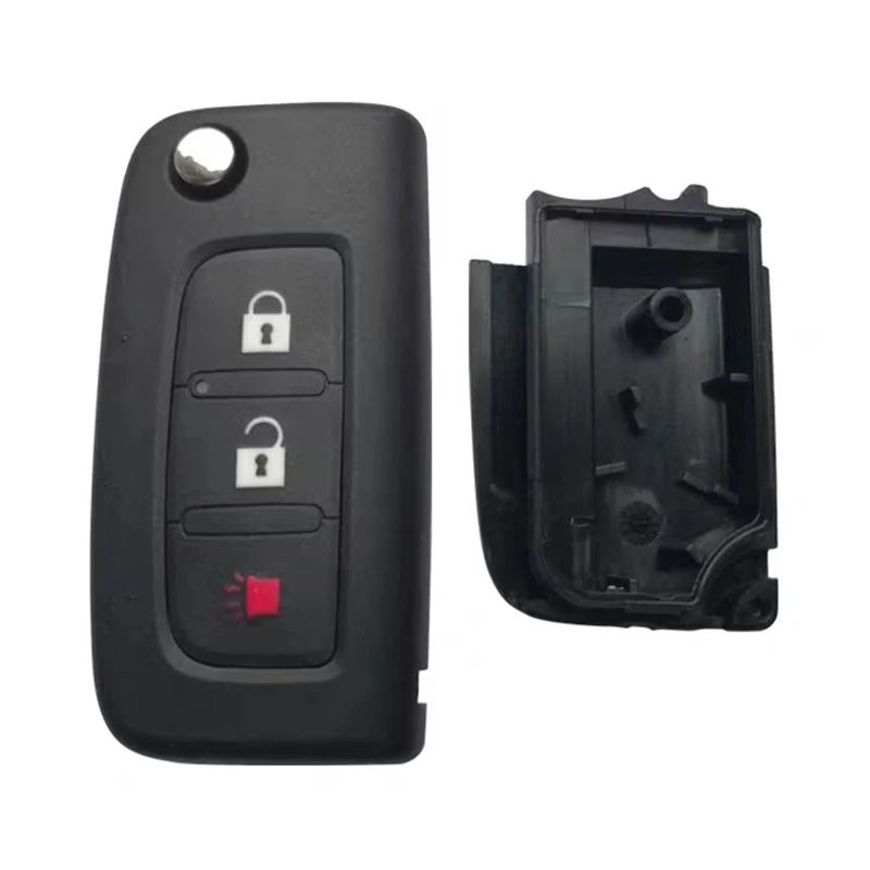 3 Buttons Car Key Shell Without Remote Control Key Case Cover For Foton Tunland