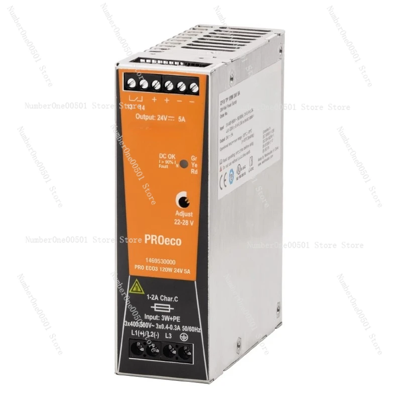 

PRO ECO 72W 120W 240W 480W 960W 24V Card Rail Switching Power Supply