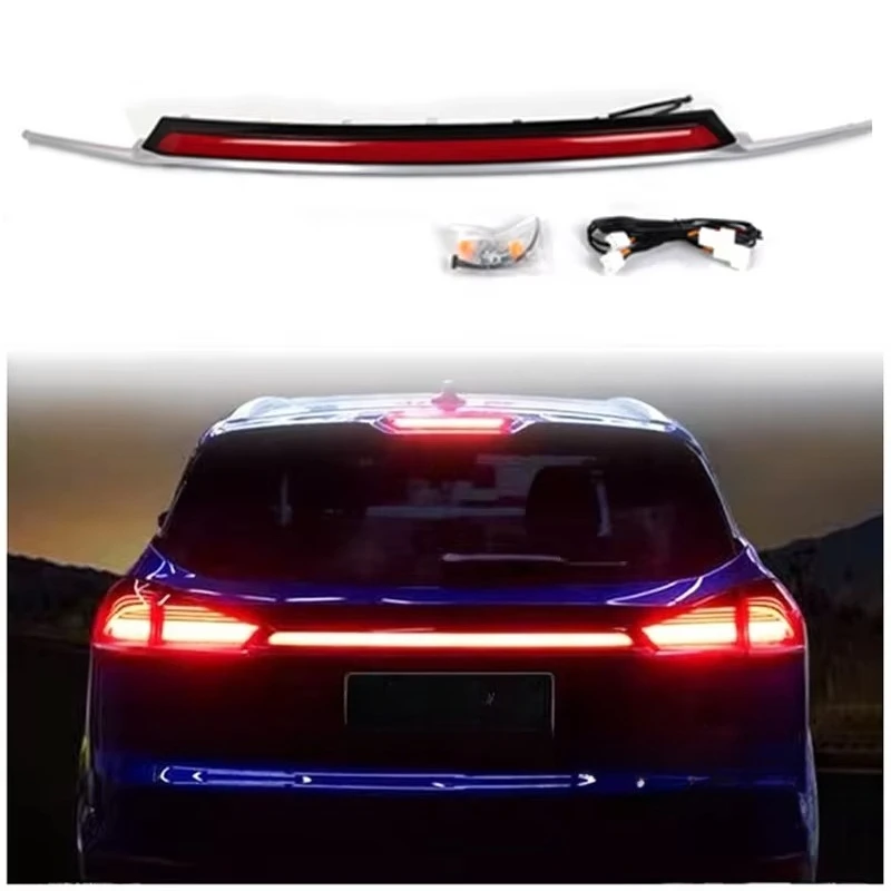 

For GEELY BOYUE Pro Azkarra 2020 2021 2022 Rear LED Trunk Lid Through Light Brake Turn Signal Lamp Warning Tail Lights