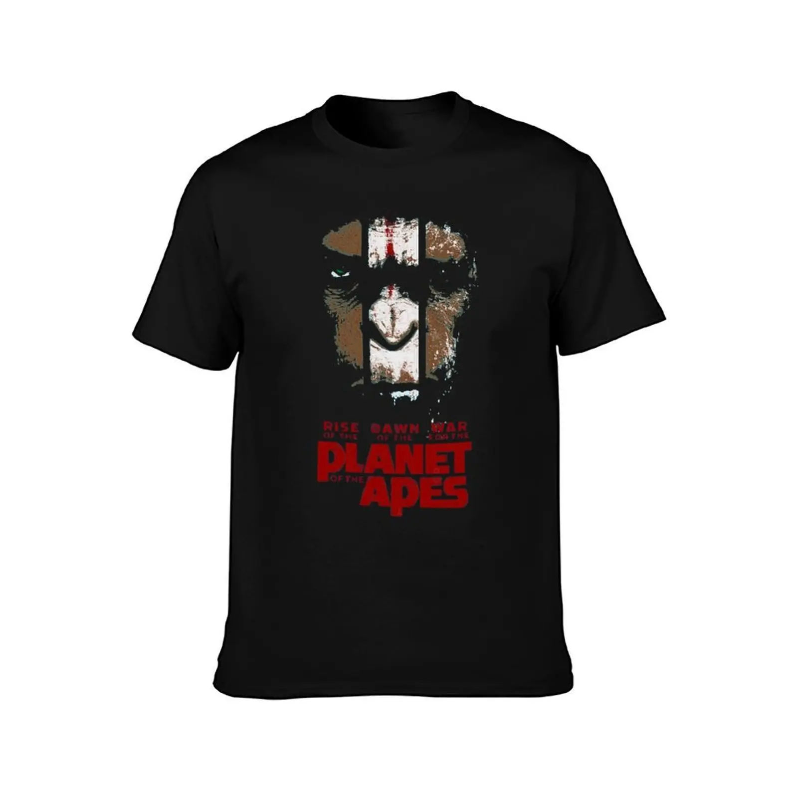 Planet of the Apes Trilogy T-Shirt Plus Size Simple Casual Top T-Shirt - view 2