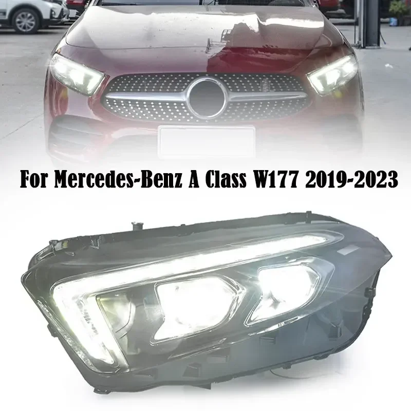 

Car LED Headlight for Mercedes Benz A-CLASS A180 A200 A220 A250 A45 W177 AMG 2019 2020 2021 2022 2023 Headlamp Assembly