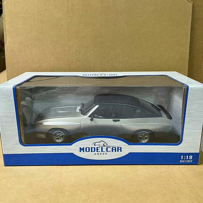 Diecast 1:18 Ford Capri MK II Simulation Alloy Car Model Toy Collectible Gifts Ornaments