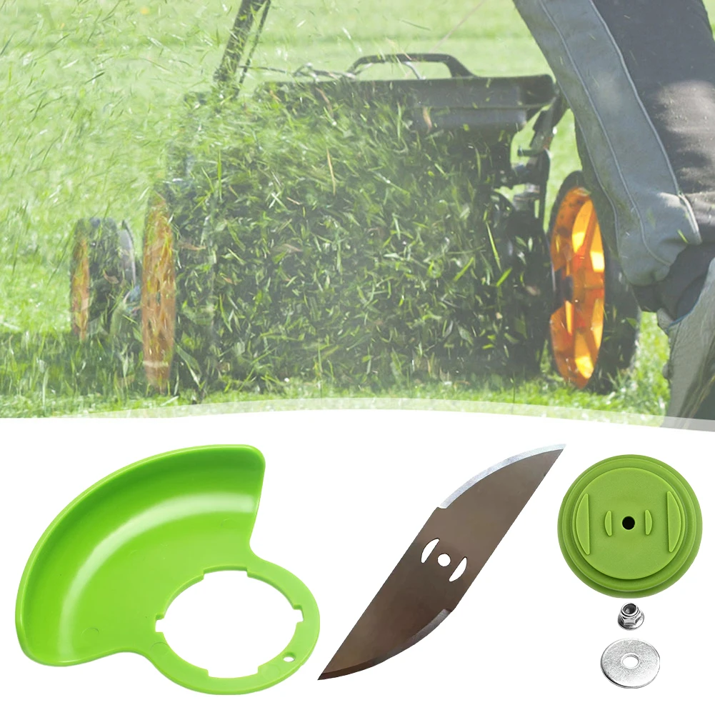 

Grass Trimmers Saw Blade Plastic Cover Grass Guard Baffle Plastic Grass Trimmer Cover and Blade Garden Power Tools Attachment