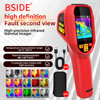 BSIDE HX1 Handheld Thermal Imaging Camera -20~550C 15 color palettes 100x100IR resolution PC Analysis Software Industrial Tester