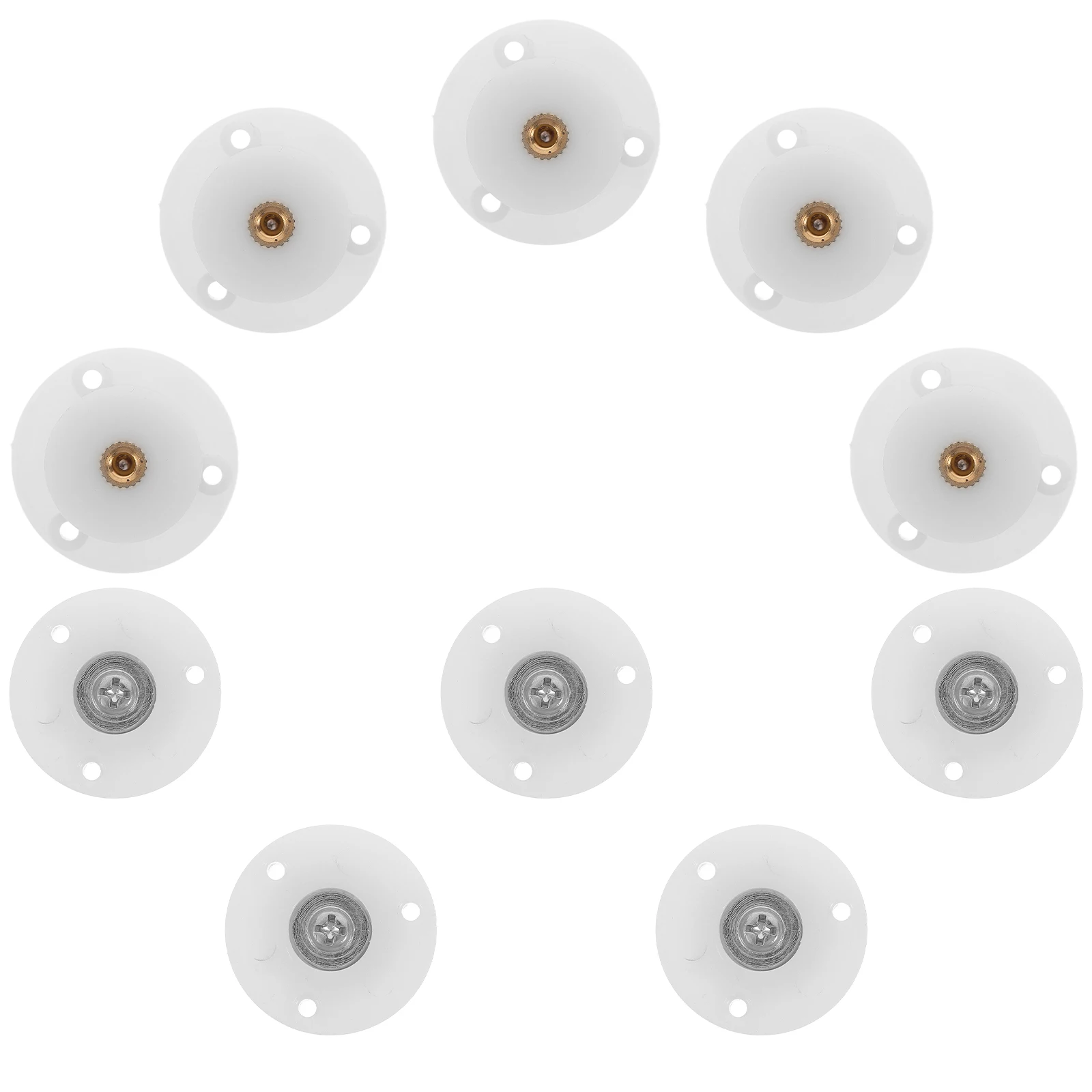 

10 Pcs Music Box Accessories Winding Key for Turntable Toy Movement Replacement Winder Button Keys Circular Disk