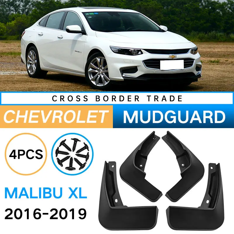 

Auto Fender Mud Flaps Splash Guards Mudguard for Chevrolet 2016-2019 Malibu XL Front Rear Wheel Protection Parts