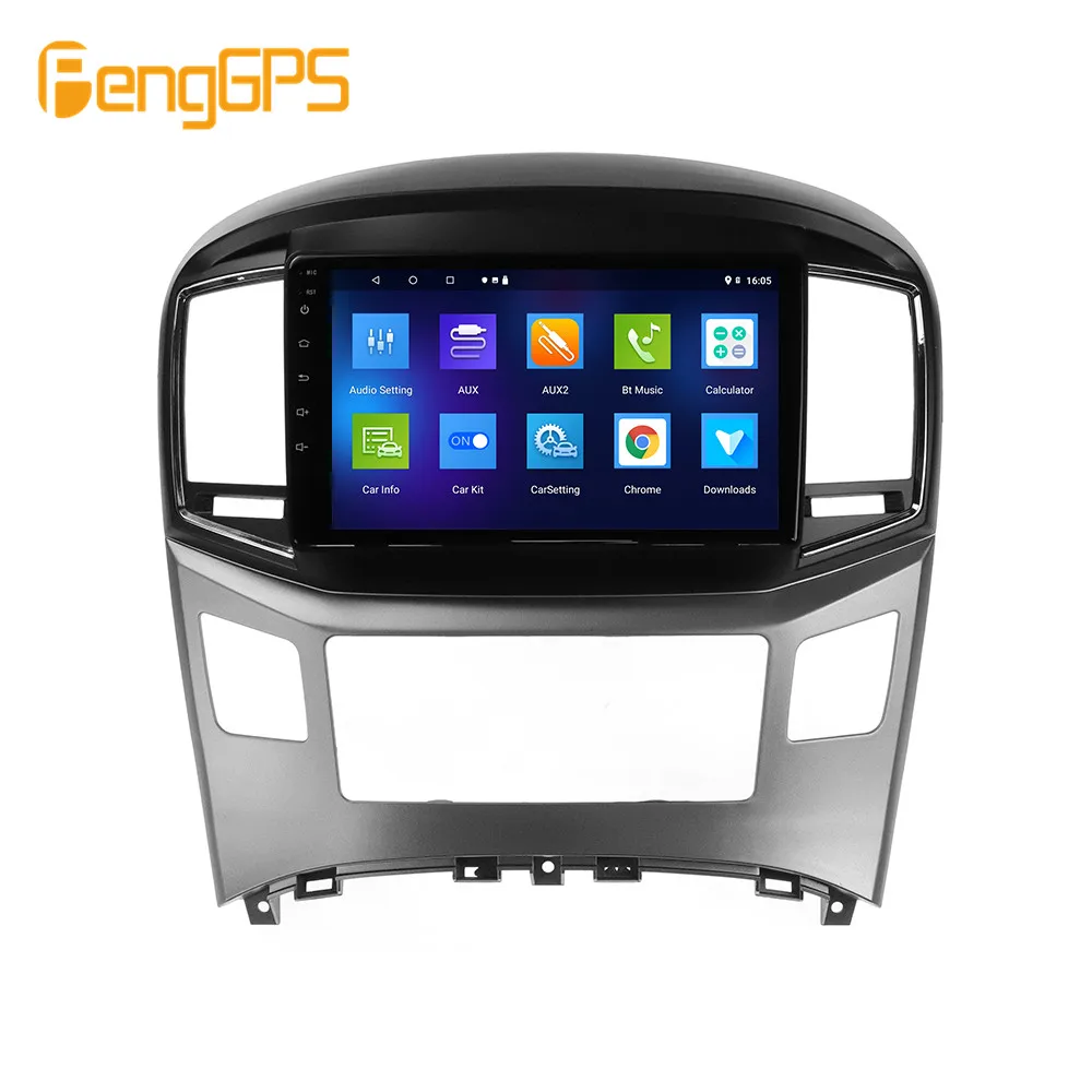 لشركة هيونداي H1 2016-2019 راديو السيارة الاندورويد 2Din استقبال ستيريو Autoradio سيارة مشغل وسائط متعددة لتحديد المواقع والملاحة رئيس وحدة الشاشة