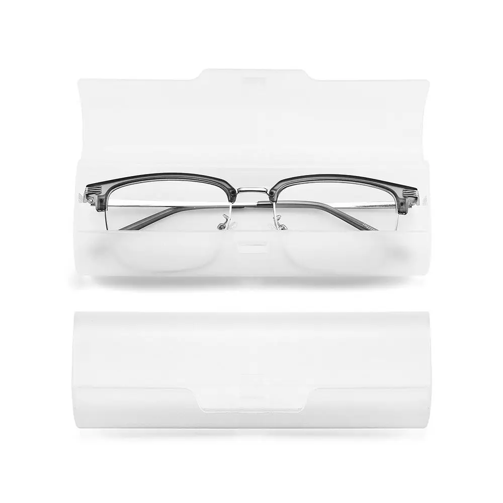 Estuche esmerilado para gafas, caja de almacenamiento portátil Simple y duradera, accesorios para gafas