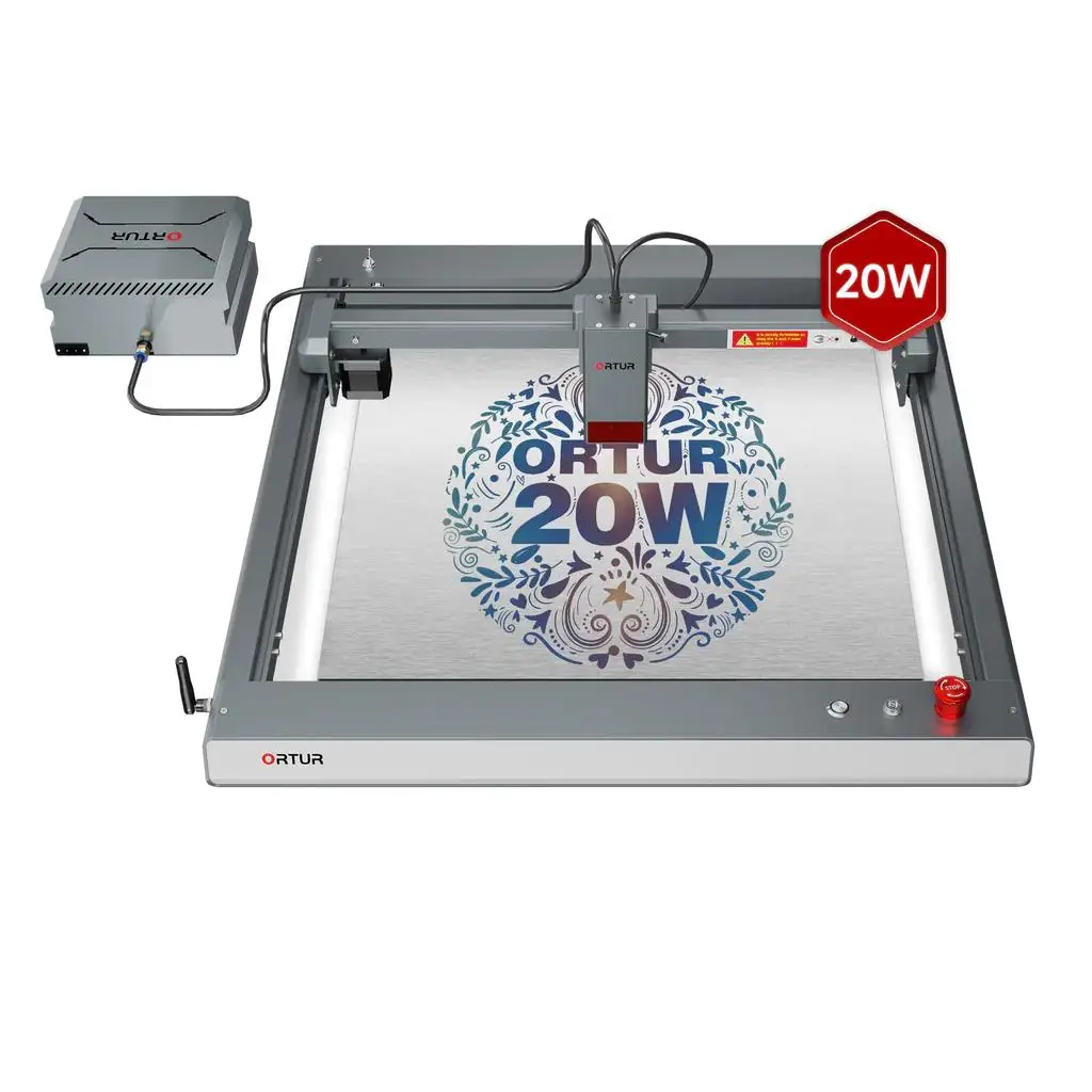 10W 20W Ortur Laser Master 3 Laser Engraver Smart Cutting Machine Desktop Logo Mark Printer Off-line control Laser Explorer