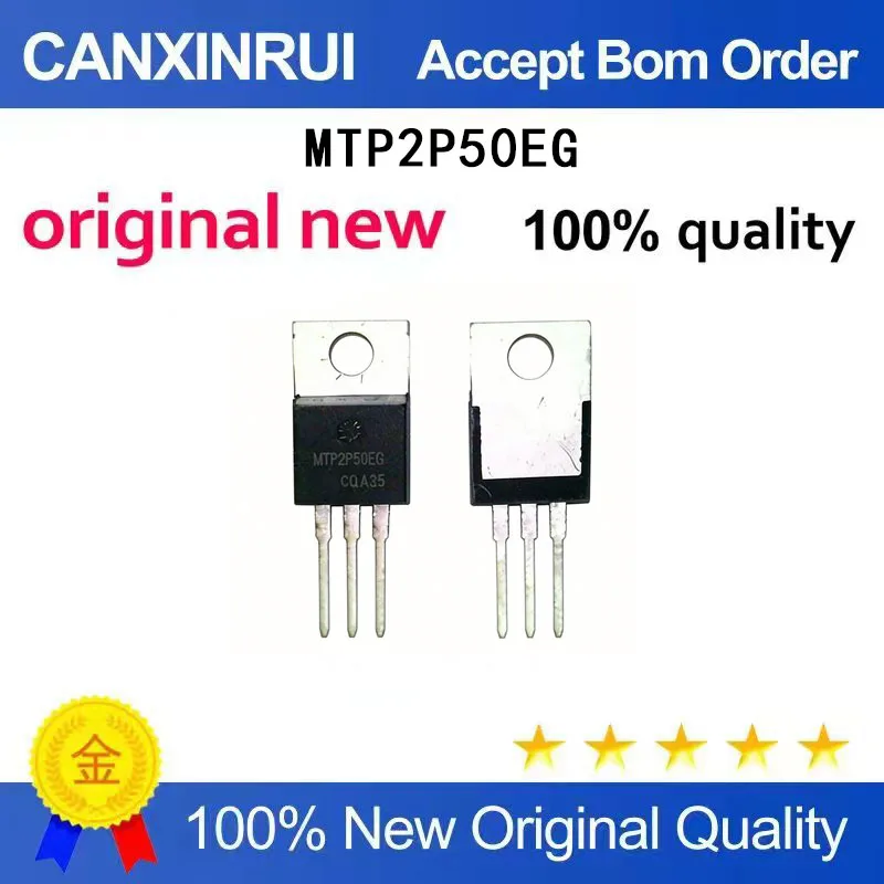 

(5-100 Pieces) Brand new original MTP2P50EG P-channel field-effect transistor chip TO220 packaged in stock IC chip