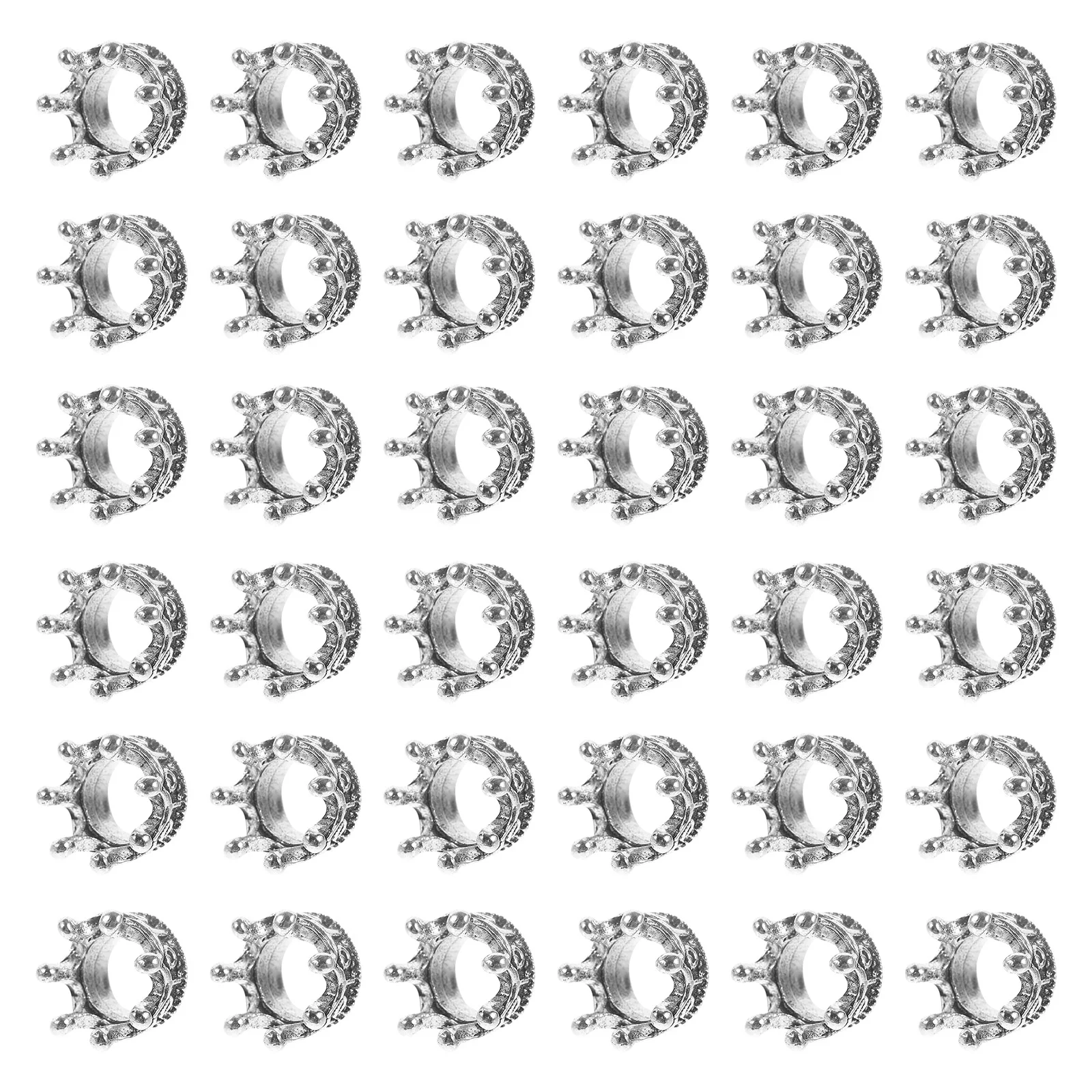 

100Pcs CrownShaped Prime Jewelry Pendant Pendants Necklace Bracelet Charms Jewelry Supplies Lightweight Accessories