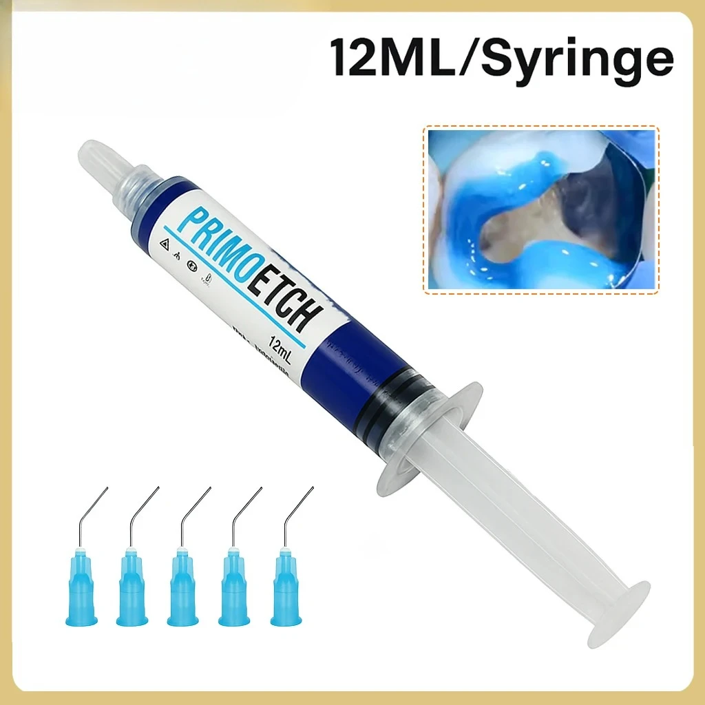 

12ML Dental Etchant Gel 37% Phosphoric Acid - Orthodontic Adhesive Etching Agent for Light Cure Bonding | Dentist Grade 2026