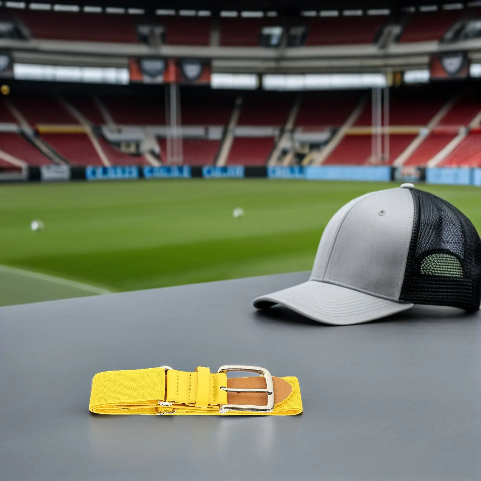 1Set Unisex Elastic Sports Belt Baseball Softball Adjustable Comfort Fit Faux Belt for Practice Games Travel Daily Wear