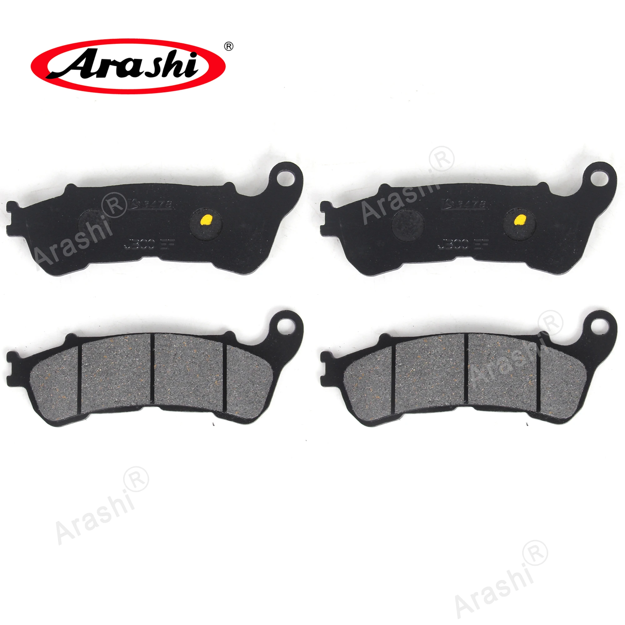 Arashi Front Rear Brake Pads For HONDA NC 700 X / DCT / ABS 2012 2013 Motorcycle Discs Rotors Disk Pad Accessories NC700X