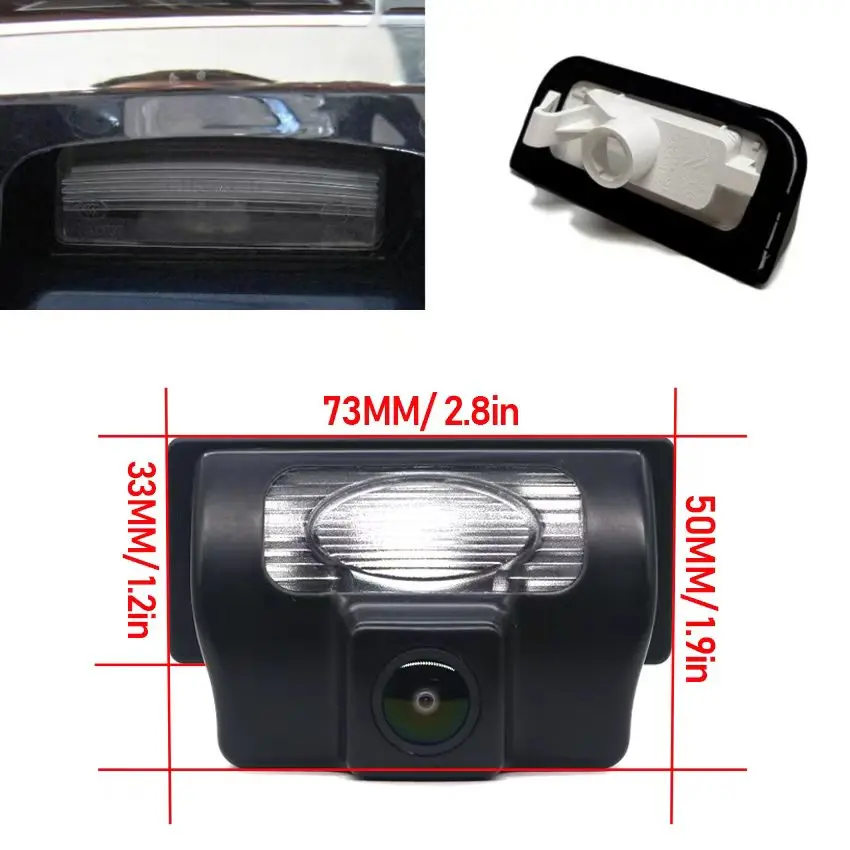 170° HD 1080P Rear view Camera RCA Video For Nissan Sentra 2014~2018 2019 Night Vision waterproof Reverse Reversing Fisheye Lens