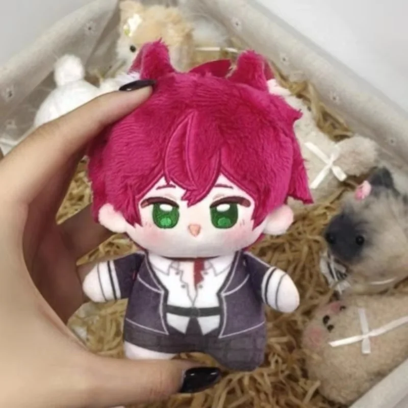 Diabolik amantes sakamaki reiji 10cm boneca de algodão sakamakisyuuunu boneca de pelúcia casal pingente decoração chaveiro brinquedos bonitos presentes